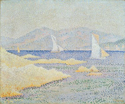 Coast Scene by Paul Signac